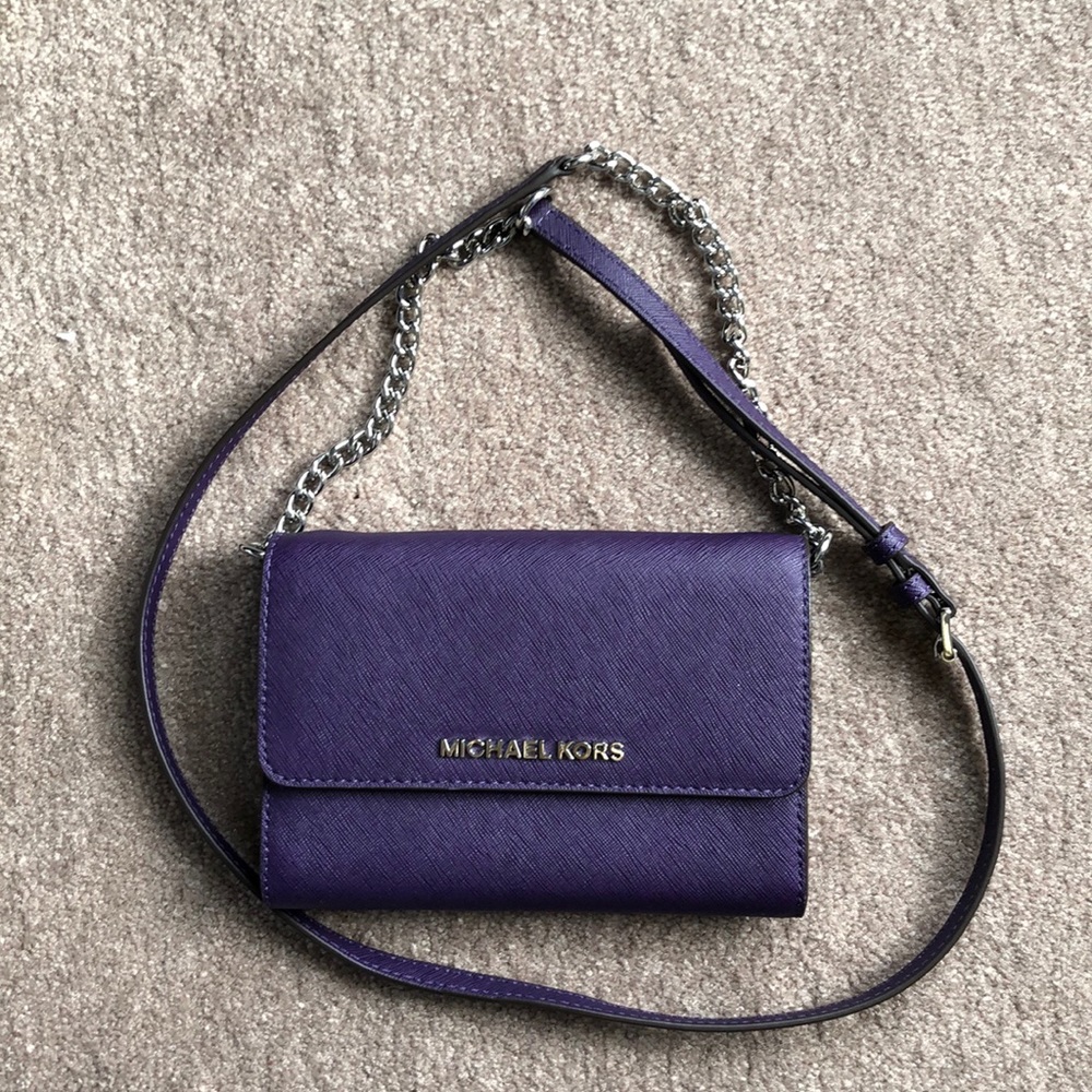 Michael Kors Purple Crossbody